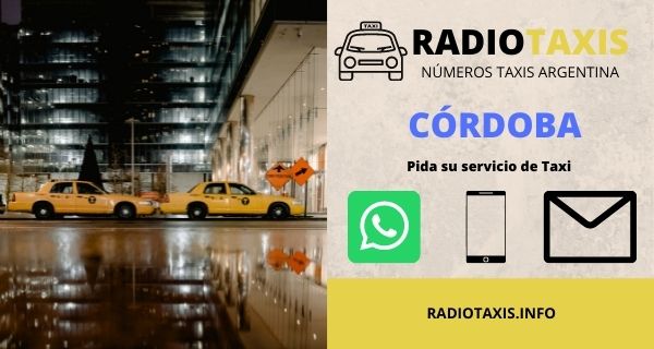 pain so upper Taxi en Córdoba - Llama Ahora ✔️ 24h/365 WhatsApp